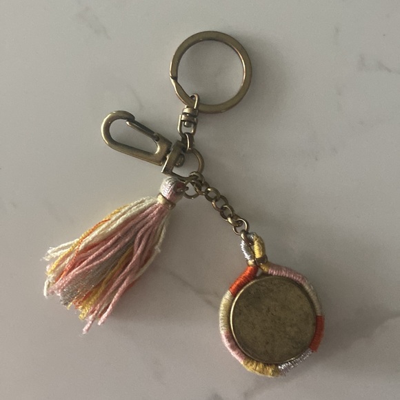 Anthropologie letter “A” keychain/bag charm - Picture 2 of 2